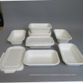 Grease Resistant Tray Biodegradable Disposable Sugarcane Bagasse Lunch Box